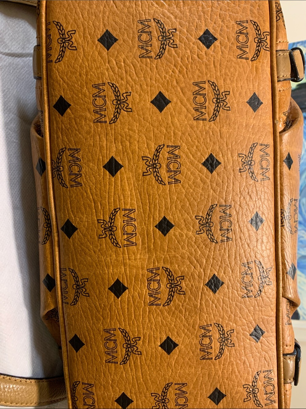 MCM Cognac shoulder bag/crossbody - Picture 6 of 16